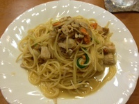 白湯スープパスタ 2013/06/05 14:04:44