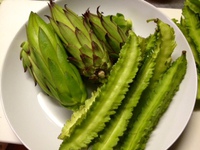 島野菜天ぷら 2013/08/29 21:14:36