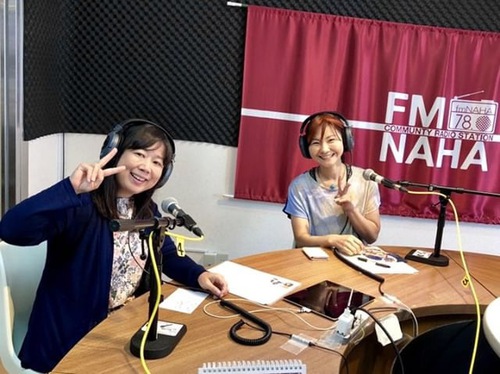 天願さんと FM那覇へ♪ 天願さんと FM那覇へ♪