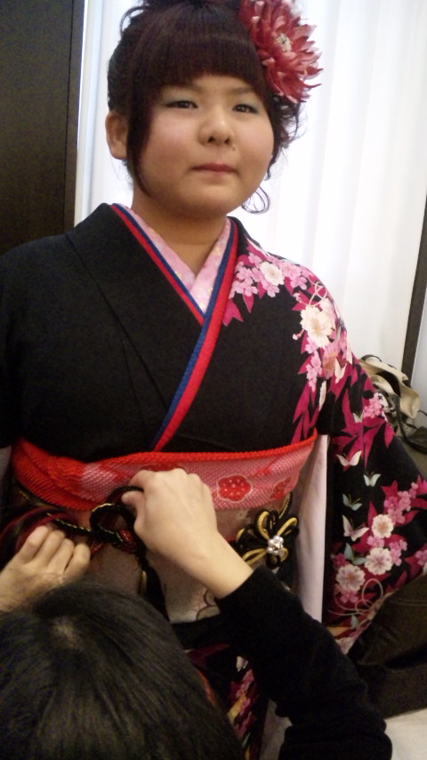 撮影中でございます