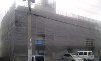 外部塗替工事中！！ 2011/02/23 17:53:00