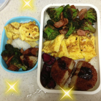 お弁当2つ 2013/01/25 10:56:08