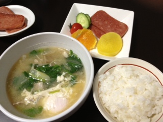 朝から面（つら）いいよ～(^^)