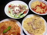 これでもかっ！って晩ご飯♪ 2013/01/05 21:56:54