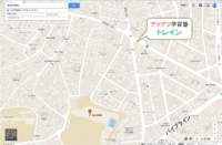 塾の住所、地図をご案内します(^^) 2015/03/05 23:56:56