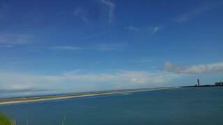 那覇空港へ隣接する瀬長島からの風景