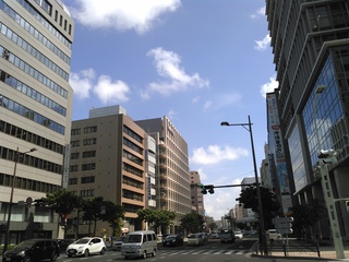 那覇市久茂地界わい