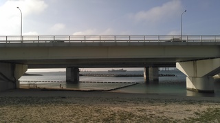 那覇市波の上辺りの情景