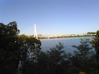 那覇市と豊見城市にまたがる漫湖公園