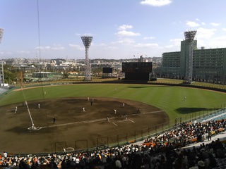 沖縄セルラー球場の情景