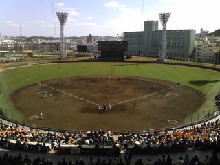 沖縄セルラー球場の情景