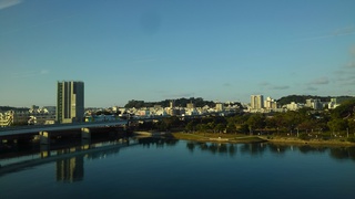 正月・ゆいレール車窓から見える風景