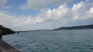 久々の浜比嘉島