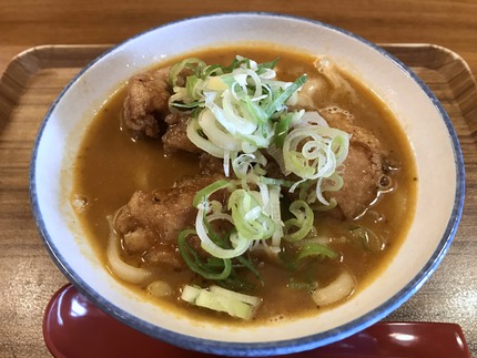 鶏南蛮カレーうどんを食らう！　～まつ家～