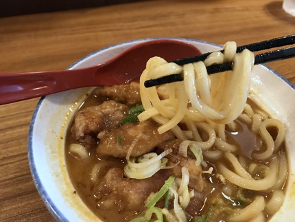 鶏南蛮カレーうどんを食らう！　～まつ家～