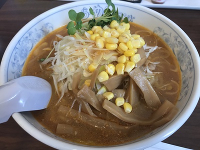 らーめんランドのネギ味噌ラーメン