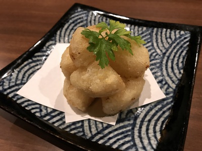 焼鳥しろじき沖縄本店の大根からあげ 那覇で食べ飲み日記