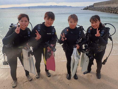 久高島ビーチ体験ダイビング