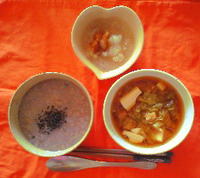 昼食・夕食 2011/01/06 21:15:27