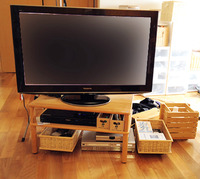 テレビ台を作り替え
