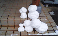 雪だるま 2010/12/31 11:15:45