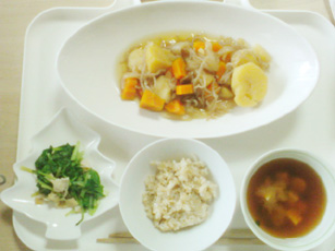 夕食