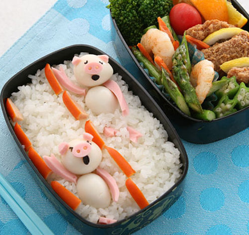 お弁当や食事のお皿に「夢」や「ファンタジー」が添えられていたら・・・おじさん困っちゃうね〜?