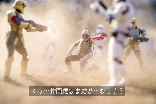 いろんなフィギュアを本気出して撮影シリーズが良かった。
