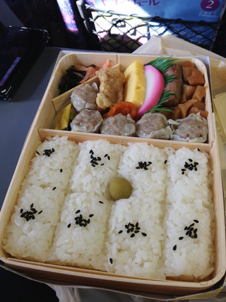 出張→新幹線ときたら東京駅の崎陽軒のしゅうまい弁当でハズレなしだと思う！