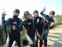 お友達と一緒に☆沖縄で体験ダイビング！ 2012/01/02 21:26:00
