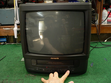 町田電化サービス｜家電 修理の公式ブログ:AIWA VX-T14G3 テレビデオ