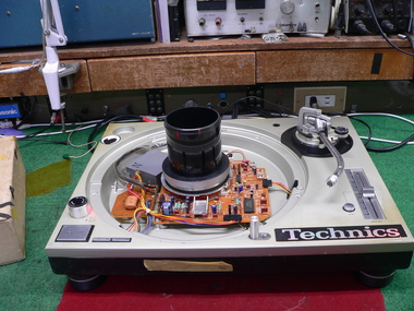 【ジャンク品】Technics SL-1200MK3D シルバー RCA接触不良 町田電化サービス｜家電 修理の公式ブログ:Thechnics SL-1200MK3D 修理