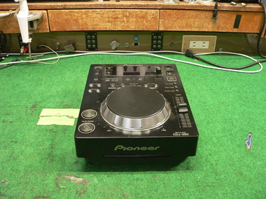 要修理　Pioneer CDJ-350 DJ機材 町田電化サービス｜家電 修理の公式ブログ:PIONEER CDJ-350 修理 栃木