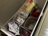 冷蔵庫の野菜室に眠るカリカリ梅