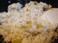 カリカリ梅in玄米