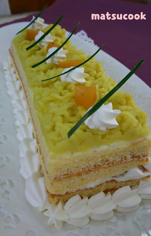 ま さんブログ レシピ サツマイモ モンブラン ショートケーキ