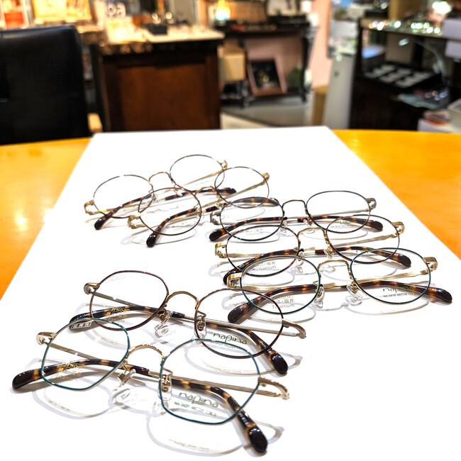 真面目な眼鏡、いい眼鏡♪　日本製鯖江産「napina」新登場