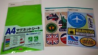 ★ダイソー、ステッカー.:＊:・'°☆