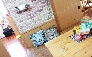★ダイソーのクッションカバー．：*：・°☆