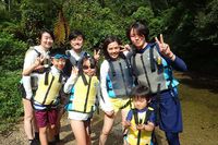 夏休みのご予約受付中！！沖縄自然体験やんばる滝リバートレッキング沢登りコース 2019/07/22 07:42:14
