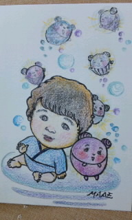 リアルイラスト（ぷくぷくぽわぽわ）