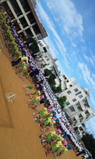運動会全体練習 2011/10/21 12:48:09
