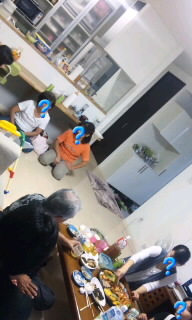 義兄ファミリー新築祝い 2011/11/02 12:59:12