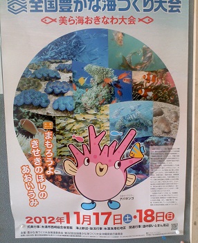 海岸モデル清掃