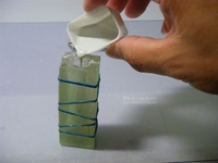 注型（流し込み）での、簡易プラスチックパーツ作り！