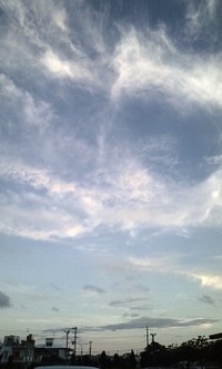 幻想的な空？