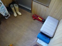 玄関回りの片付け 2011/07/27 13:52:02