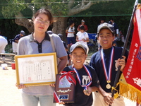 優勝!!　～浦添ブロック夏季学童野球大会～