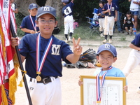 優勝!!　～浦添ブロック夏季学童野球大会～