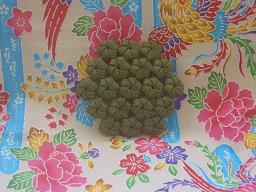 エコクラフト作品紹介・花織コースター